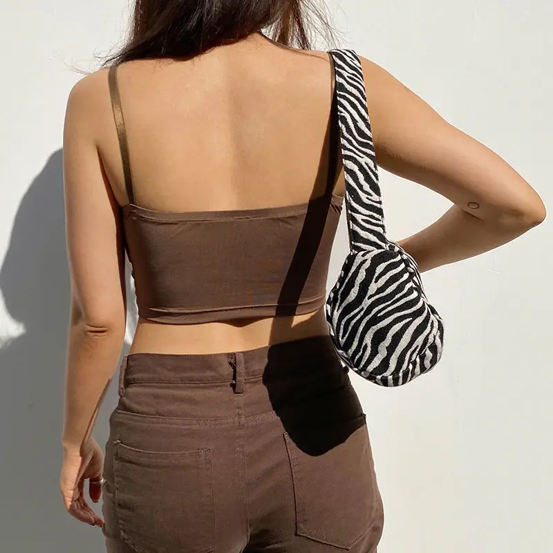 

2021 European And American Spring New Brown Lace Side Suspender Waistcoat For Women Sweater Vest Tops Indie Clothes Knit Y2k
