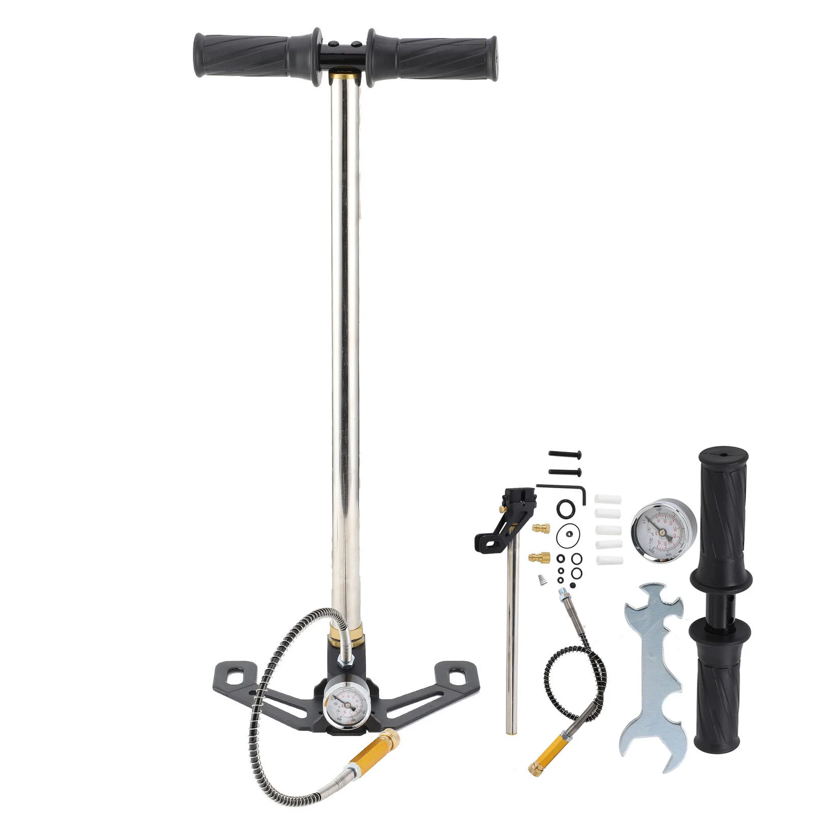 Морской ручной насос 4500PSI 3 этап Воздушный пистолет пневматическая винтовка