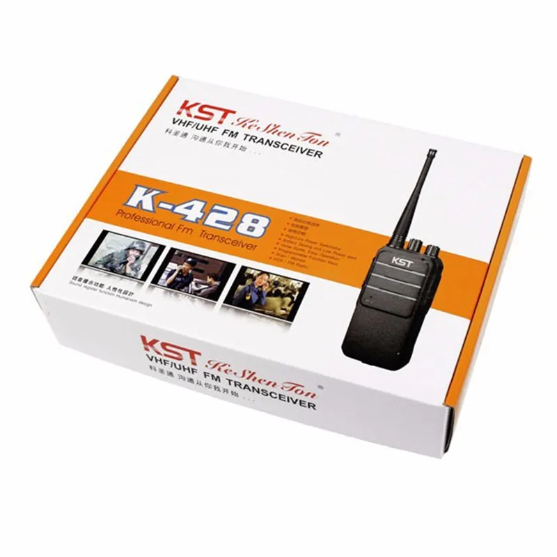 

Новый, 2 предмета KST K-428 РАДИОТЕЛЕФОНА Walkie Talkie “иди и одной частоте с одной полоской UHF 400-470 МГц 10 Вт 16CH Портативный двухстороннее радио