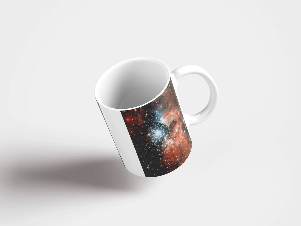 Кружка &quotngc 3603 выброс тумана созвездие" 320 мл | Дом и сад