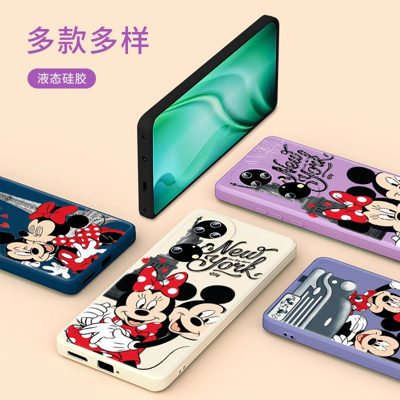 

Mickey Mouse In London For Huawei P50 P40 P30 P20 Pro Lite 5G P Smart Z Plus Pro 2019 2021 Soft Liquid Phone Case Cover