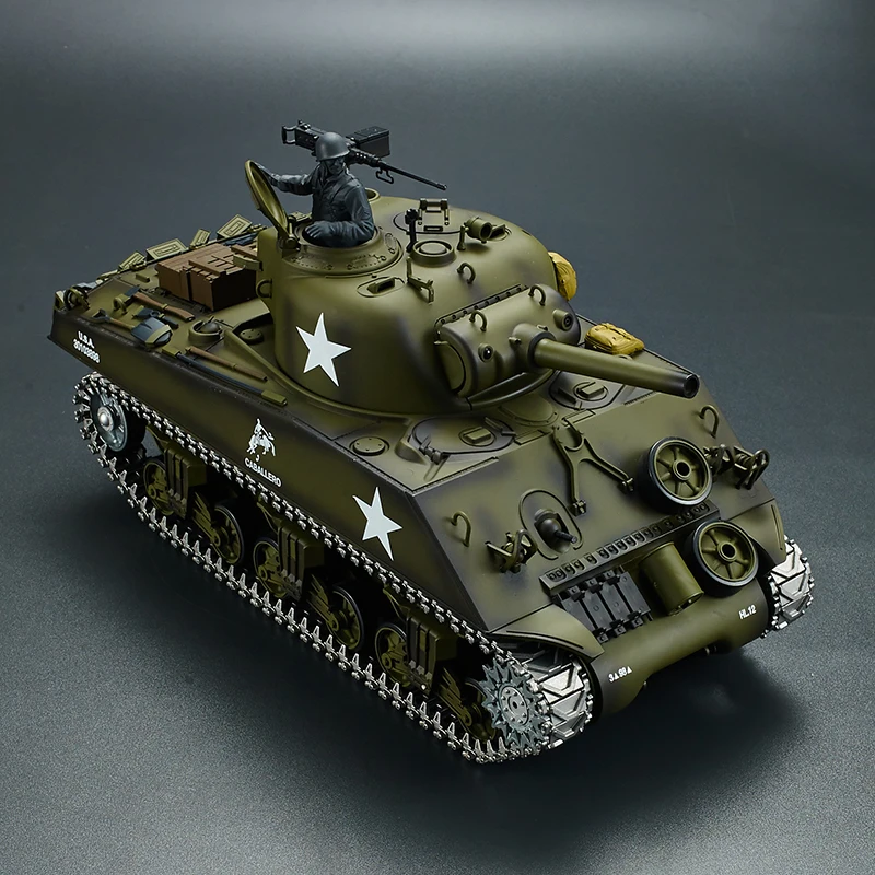 1/16 US Sherman средняя майка M4A3 2 4G Радиоуправление боевой танк 3898 1 уличные игрушки для
