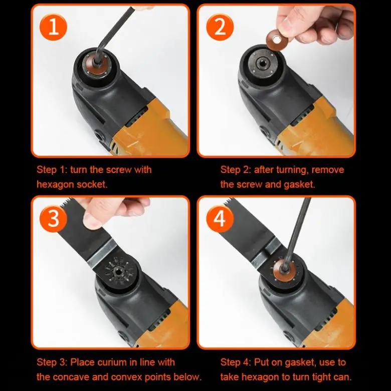 

280W 220V Hand-held LED Multi-function Electric Trimming Oscillating Machine Cutting Tool for Woodworking / Plishing /Trepanning