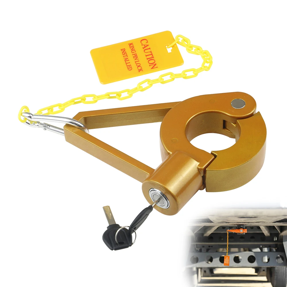 Замок King Pin из сплава для трактора прицепа блокировка сцепного колеса Rv|Замки и