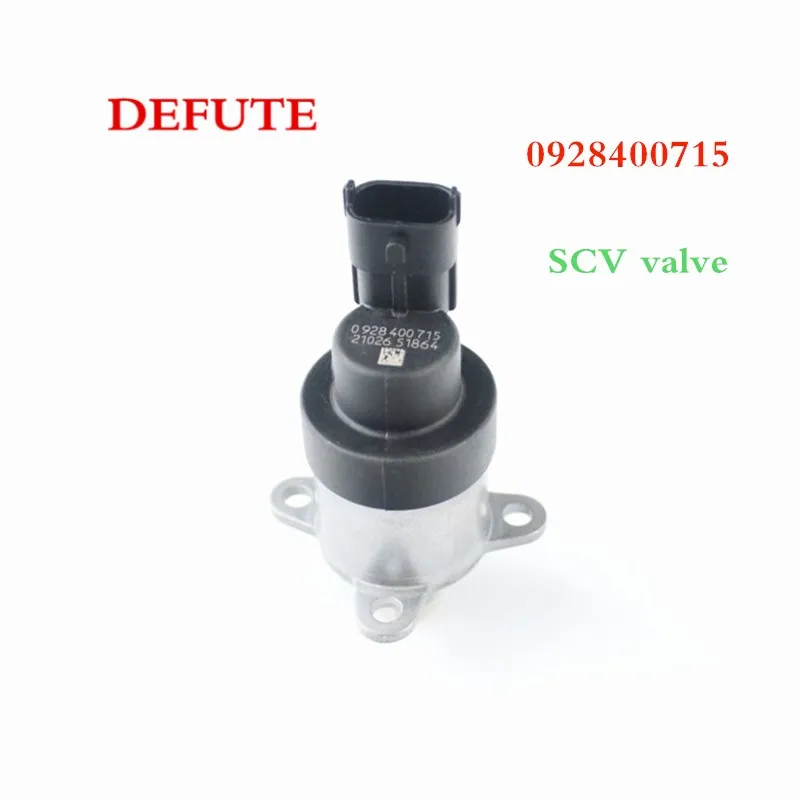 Регулятор давления топлива электромагнитный клапан SCV 0928400715 / 0 928 400 715 Common Rail для