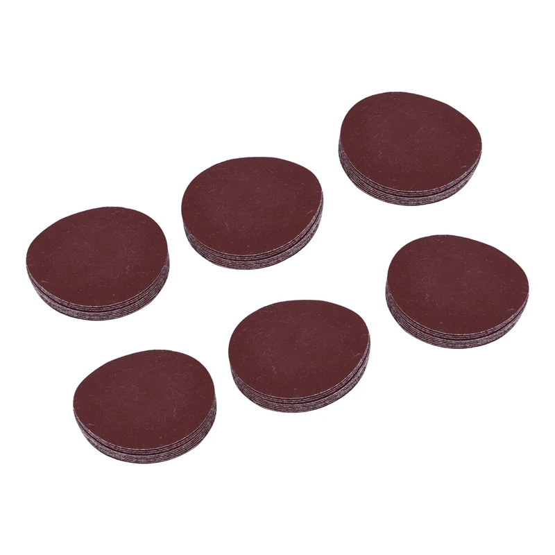 

60 Pcs Sanding Paper Grinding Wheel With 50Mm Polishing Pad Adapter, Grits Grinding Pad Grit Paper, Size 100, 240, 600, 800, 100
