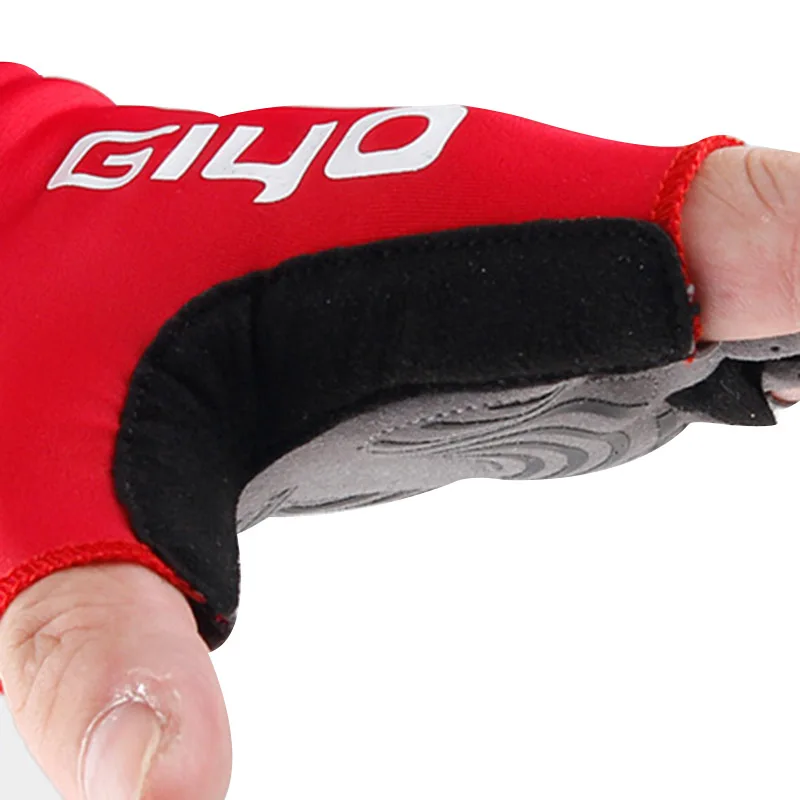 

1 Pair GIYO Cycling Gloves Half Finger Breathable Anti-slip Shockproof Riding Mittens PUZ777