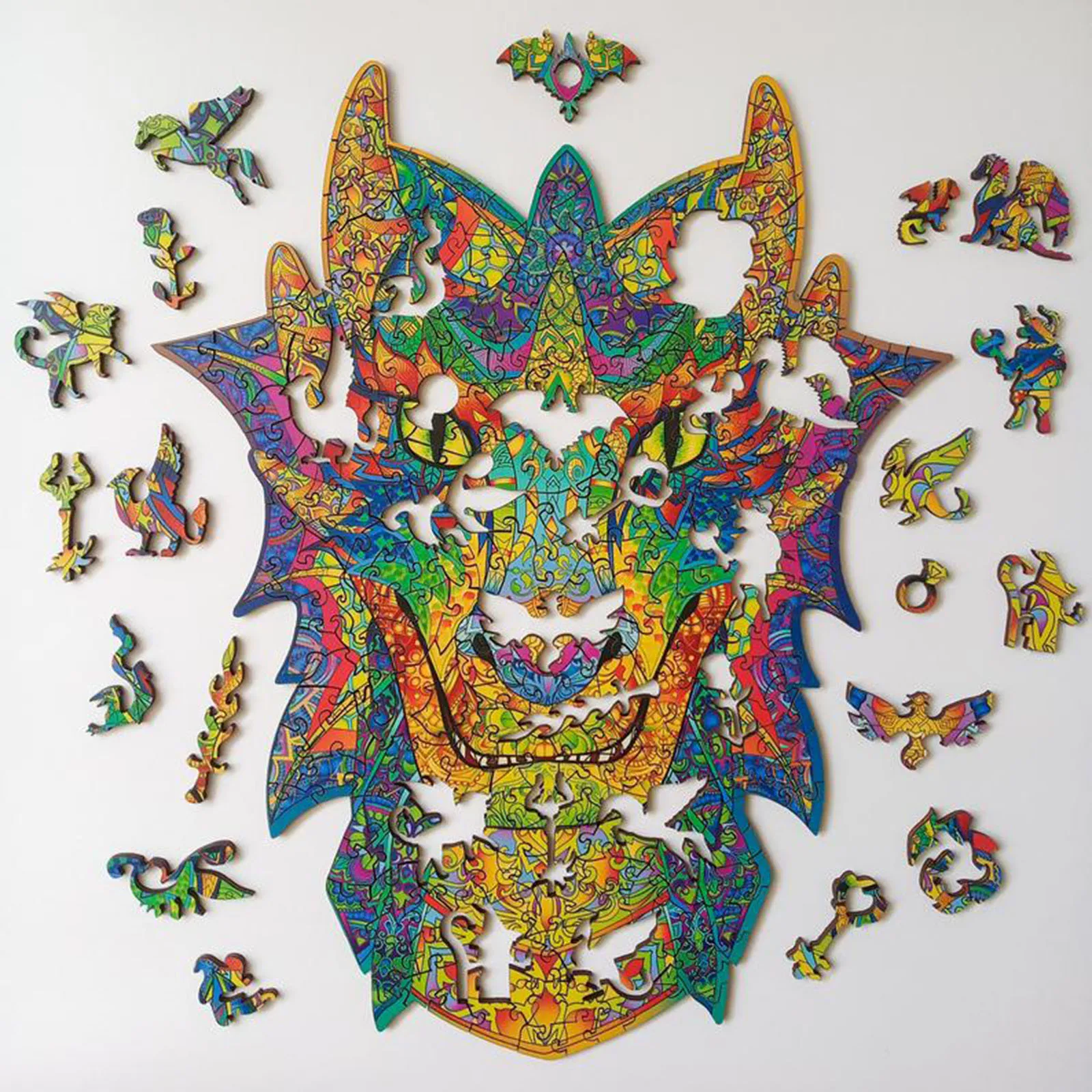 

Irregular Wooden Puzzle Animal Jigsaw Puzzles Dinosaur Puzzles Gift For Adults Kids Educational Puzzle Gift Interactive Toy