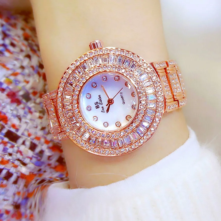 Новые женские часы со стразами | Наручные