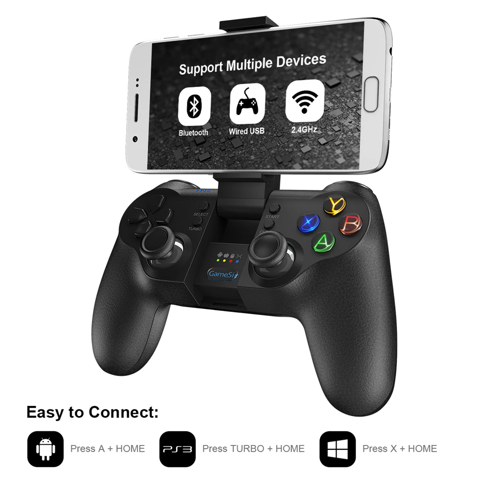 Беспроводной Bluetooth геймпад GameSir T1s мобильный игровой контроллер для Android / Windows PC