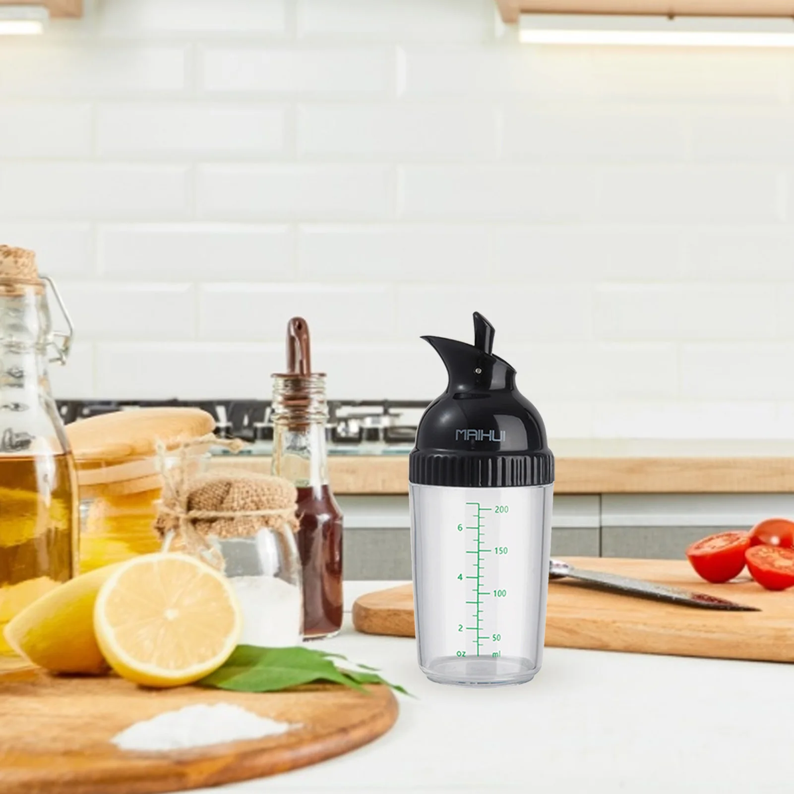 Лидер продаж легко держать в руке прибор для заправки салата шейкер диспенсер