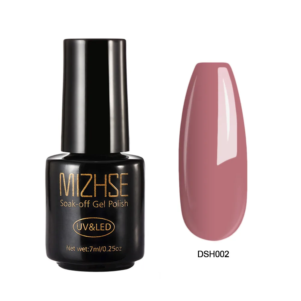 DSH002 MIZHSE 7 мл Цветной Гель-лак для ногтей художественная серия цветной УФ светодиодный акриловый Гель-лак для гель-лака Shilak Полупостоянный - Цвет: DSH002
