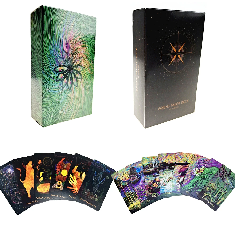 

Hot sell rider tarot cards for divination personal use tarot deck full English version