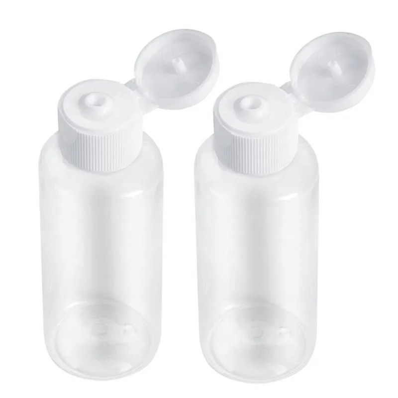 

1PCS Portable Cosmetic Empty Bottle 50ML 60ML 100ML travel Sub-Bottle Shampoo Lotion Container Plastic Bottle