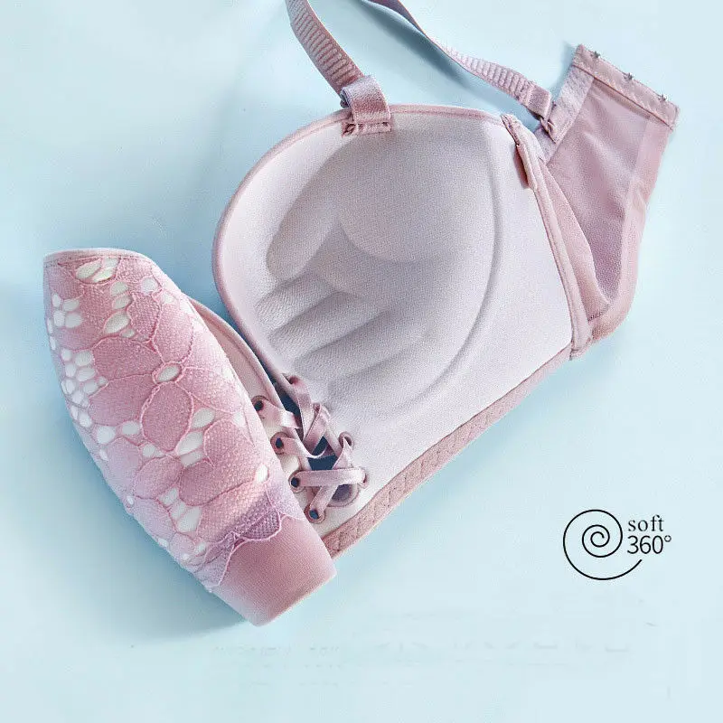 Sexy Women Multiway Strapless Bra Boost Push up Plunge Thick Padded Adjustable Lingerie Bralette Wire Free Underwear | Женская одежда