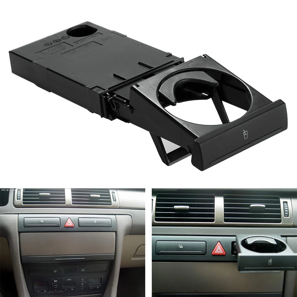 

Car Stretch Fold Cup Holder Dashboard Stretch Bottle Can Cup Stand For AUDI A6 C5 98-05 A4 98-02 4B0862534D Interior Accessories