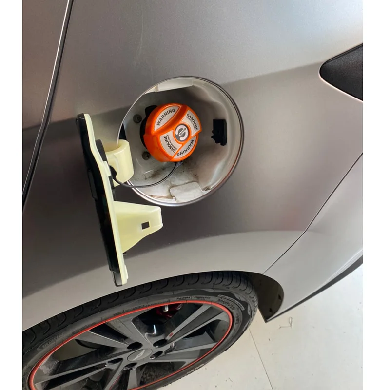 Спортивный гоночный F1 Стиль Прозрачная крышка топливного бака газового масла