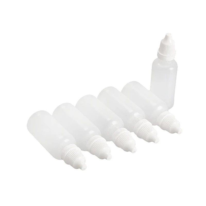 

100Pcs Empty Plastic Squeezable Dropper Bottles, 50 Pcs 50Ml & 50Pcs 10Ml