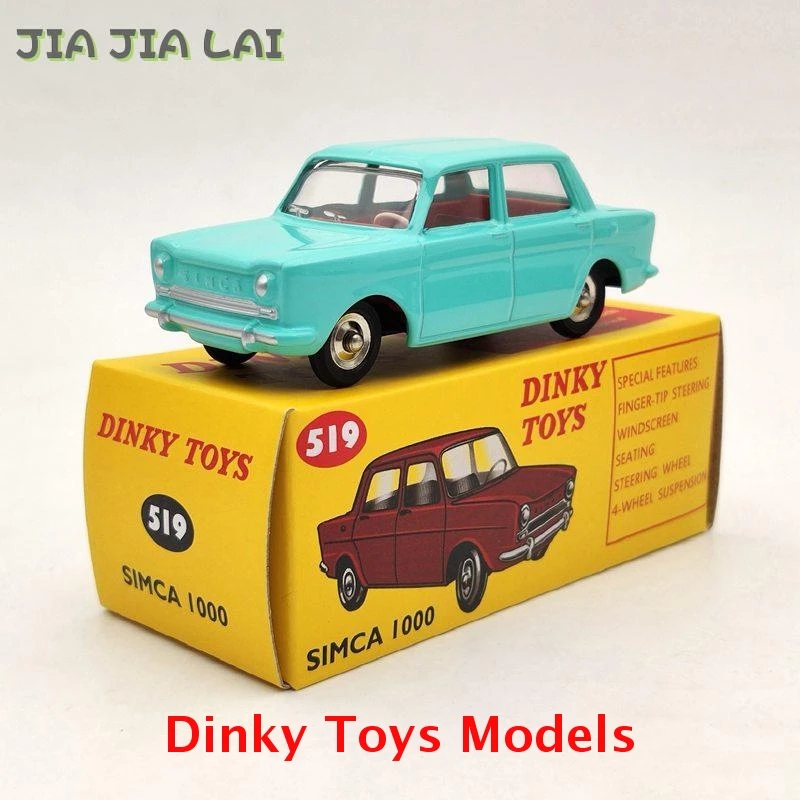 DeAgostini 1/43 Dinky игрушки 519 Simca 1000 литые модели автомобилей|Наземный транспорт| |