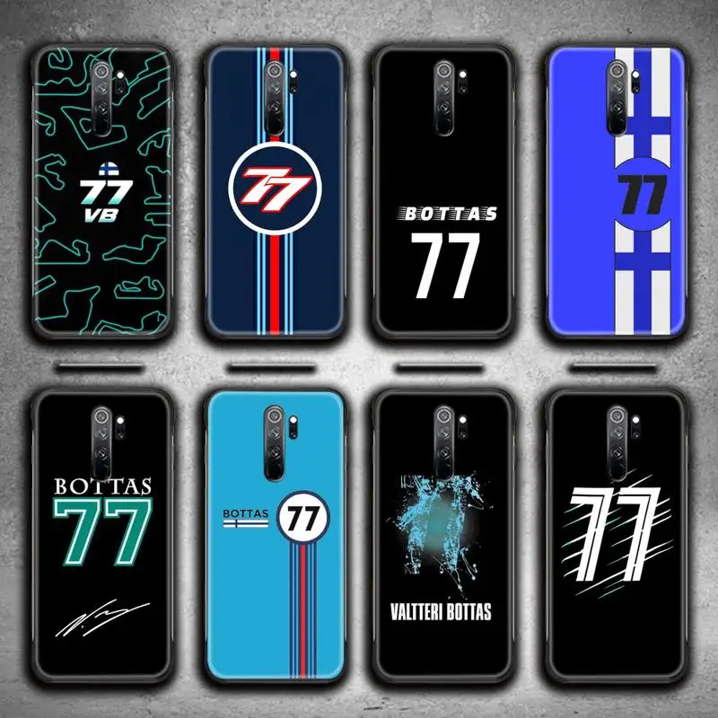 Формула 1 F1 Racer Bottas 77 чехол для телефона Redmi 9A 8A 7 6 6A Note 9 8 8T Pro Max K20 K30 Pro|Бамперы| |