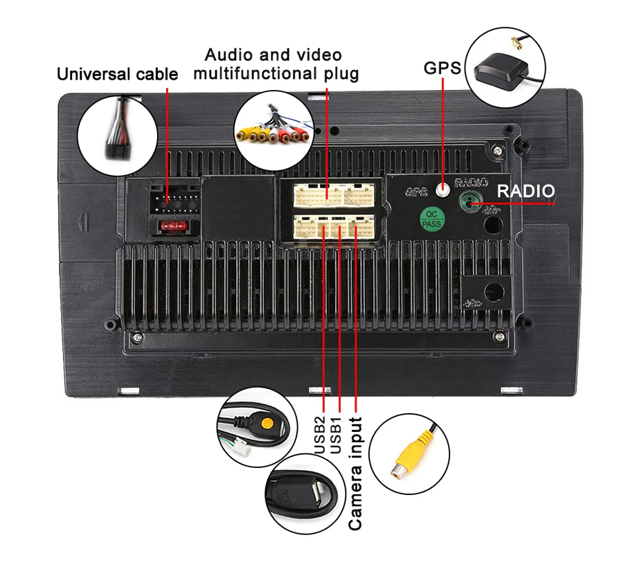 Автомагнитола 2 Din на Android 9 1 мультимедийный стерео-радиоприемник с Gps ДЛЯ Kia RIO K2 K3 K4