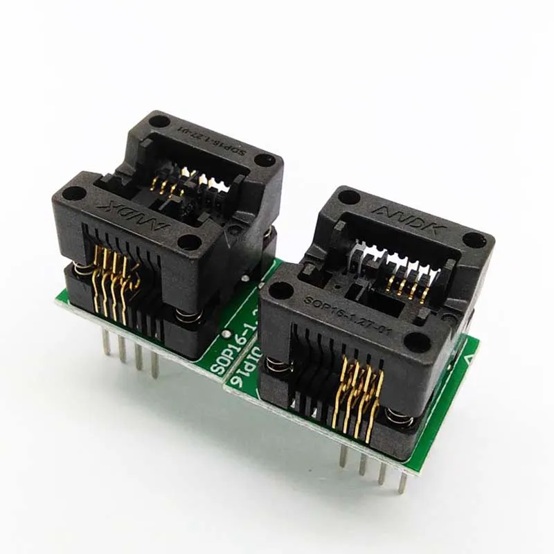 ANDK SOP8 К dip8 адаптер 150mil шаг 1 27 мм IC ширина корпуса 3 9 тестовая розетка OTS 16 1.27 03 SOIC8 SO8