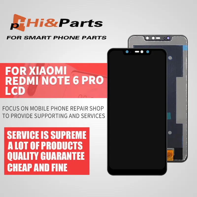 

Для 6,26 "Xiaomi Redmi Note 6 Note 6 Pro ЖК-дисплей Note6 Note6 Pro экран + сенсорная панель дигитайзер Замена