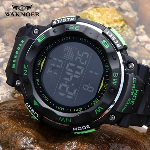 Часы наручные мужские цифровые спортивные модные водонепроницаемые с