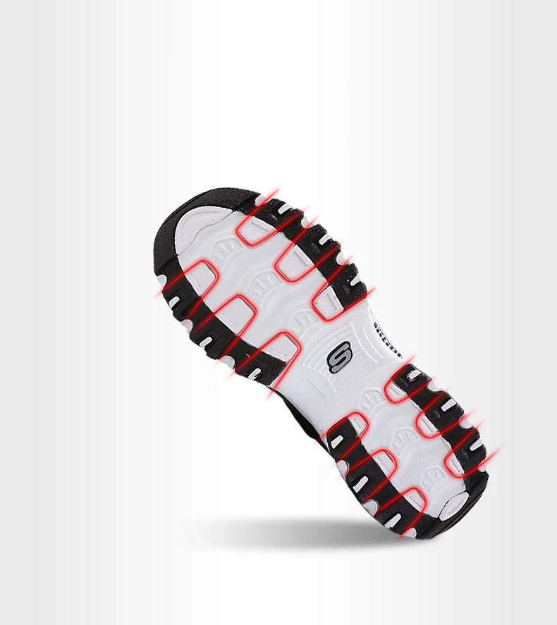 Skechers/Женская обувь D'LITES; женские кроссовки; удобная дышащая повседневная обувь на толстой подошве; обувь высокого качества; 66666179-BKW