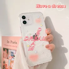 Retro sweet kawaii dream art cartoon Japanese Phone Case For iPhone 11 12 Pro Max Xs Max XR Xs 7 8 Plus X 7Plus case Cute Cover