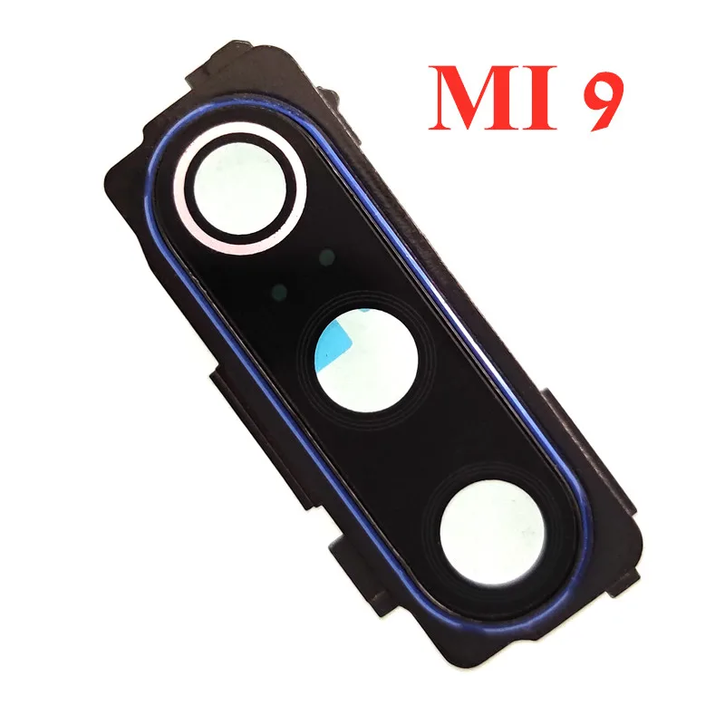 

100% оригинальная задняя рамка для камеры для Xiaomi 9 Mi9 M9 задняя камера кольцевой чехол со стеклянным объективом запасные части