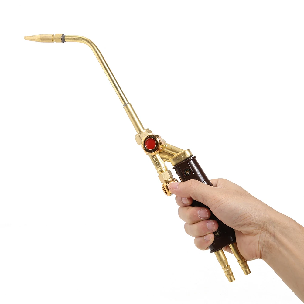 

Practical Welding Torch Tips Gas Copper Oxygen Acetylene Liquefied Gas Heating Torch Portable Propane for Welding