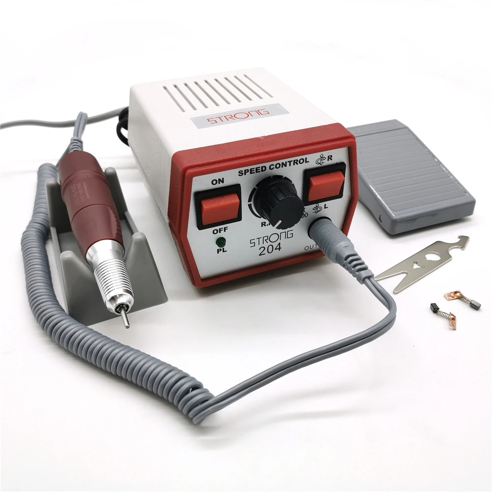 Аппарат STRONG 204 strong Power Control Box 210 120 фрезер для маникюра и педикюра Электрический