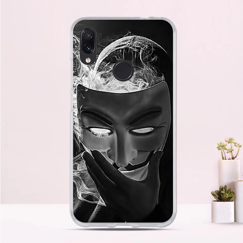 50 Чехол для телефона Redmi Note 7 Pro, чехол из мягкого ТПУ для Xiaomi Redmi Note7 Pro, чехол, задняя защитная крышка, чехол для Xiomi Redmi Note 7, чехол - Цвет: 50