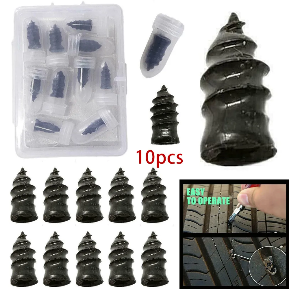 

Car Rubber Nails Motorcycle Tire Repair Parts S/L Tire Repair Truck 10pcs
