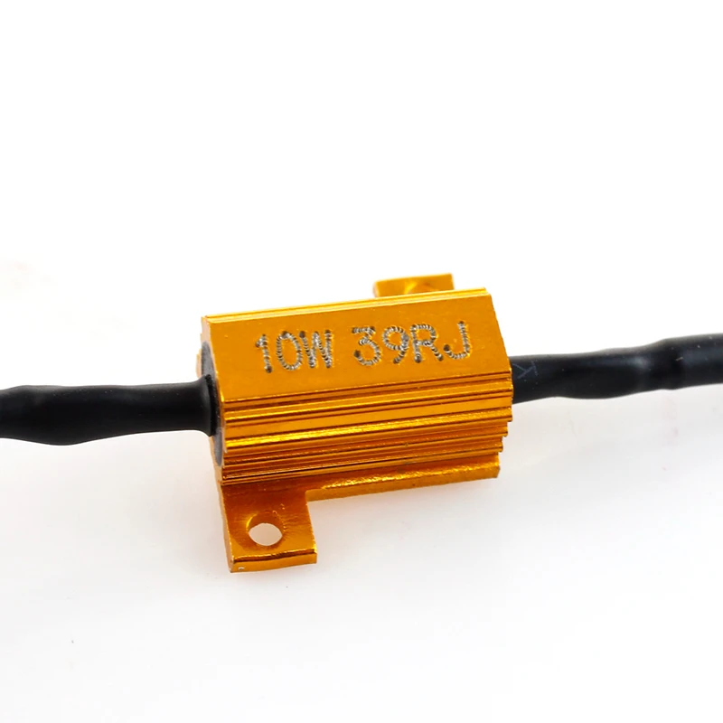 POPNOW 2x Led 10 Вт 39Ohm резистор нагрузки SMD Canbus без резисторов предупреждающий CANCELLER T10