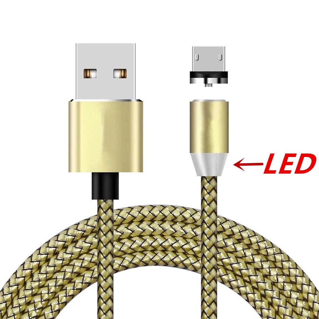 Microusb Charger For Samsung Xiaomi 6A Redmi 7 Asus Max Pro ZB631KL ZB633KL Android Phone Micro Plug Magnetic V8 Micro USB Cable