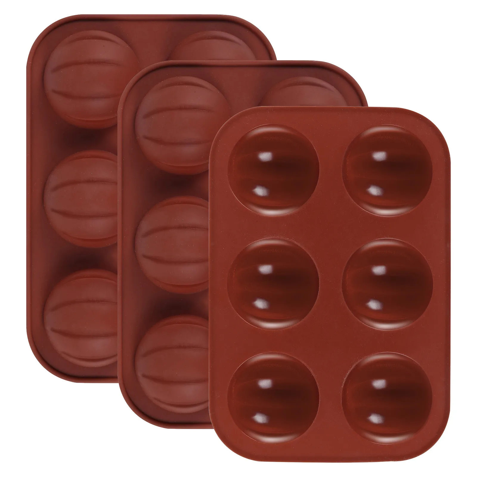 Форма для торта с полушариками силиконовая форма маффинов шоколада печенья