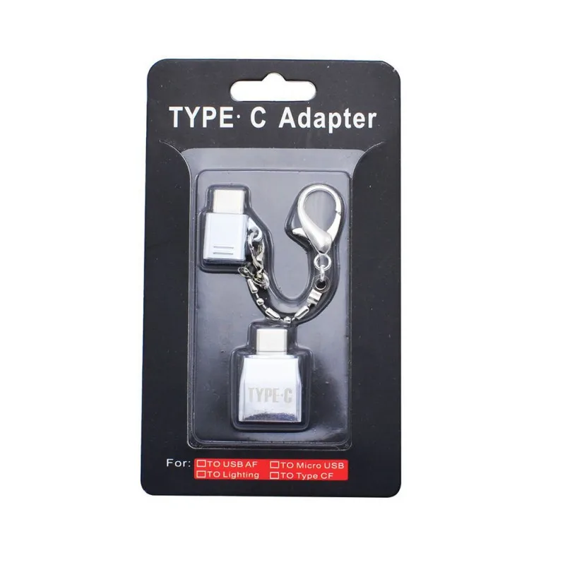 Цифровой конвертер микро usb type C набор металлический USB-C штекер для USB 3 1 Женский