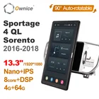 1920*1080 PX6 Android 10,0 для Kia Sportage 4 QL Sorento 2016 - 2018 автомобильное радио авто мультимедиа головное устройство 13,3 