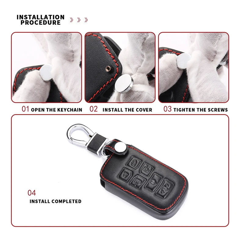 Кожаный чехол для автомобильного ключа Toyota Sienna 2012 2014 2016 Tacoma смарт дистанционного