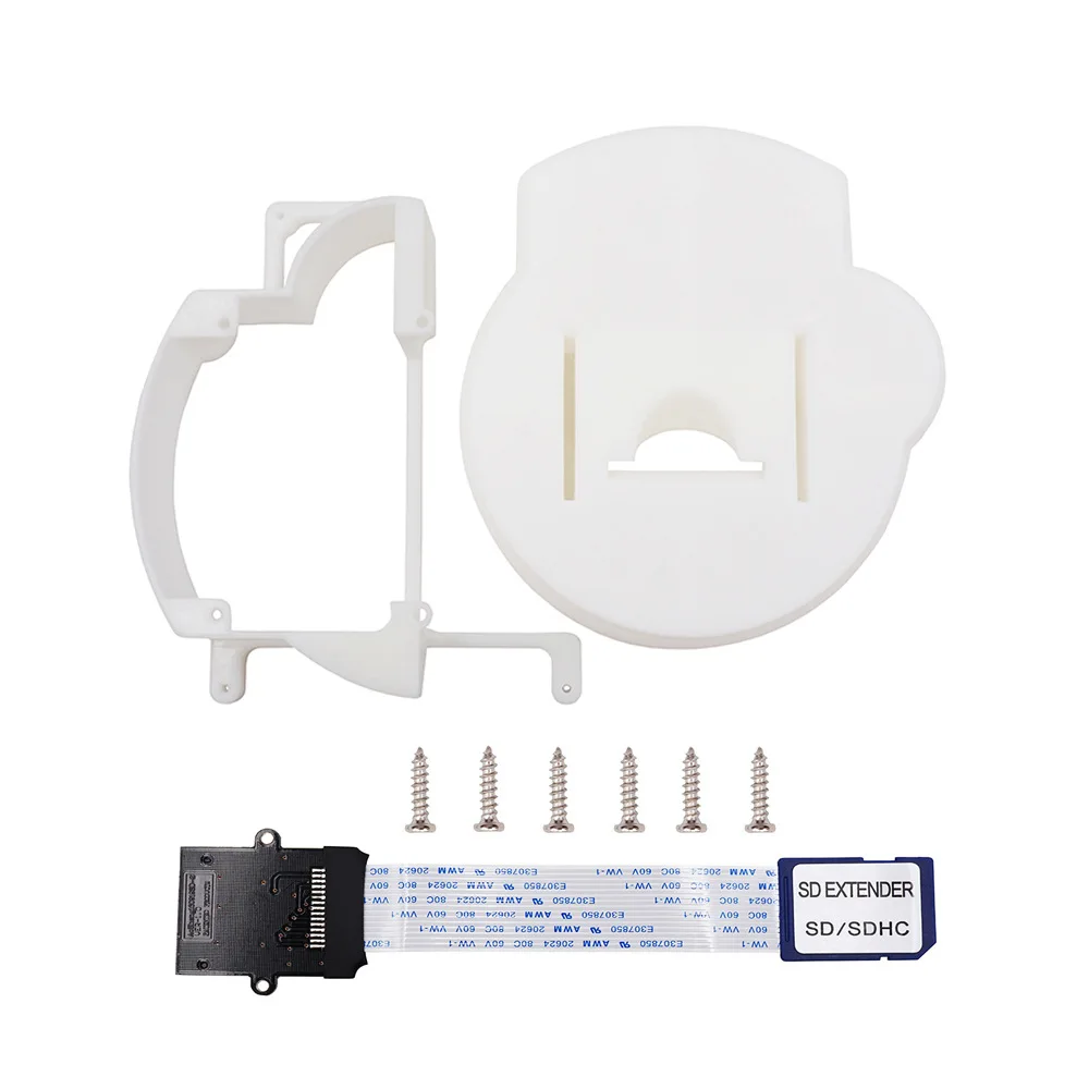 

GC Loader Lite SD2SP2 3D Printed Tray/Mount+TF Reader Drive Board Micro Card Adapter Kit for Nintendo Gamecube NGC