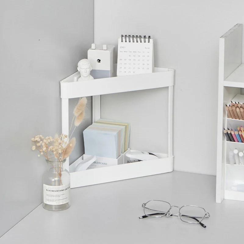 

Tripod shelf desk, bathroom, toilet, toilet, shower room, free-perforated wall, load-bearing corner storage