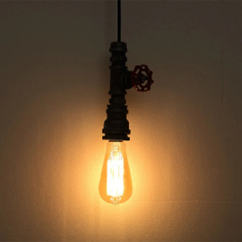 Чердак промышленный Железный водопровод паровой панк Винтажный подвесной