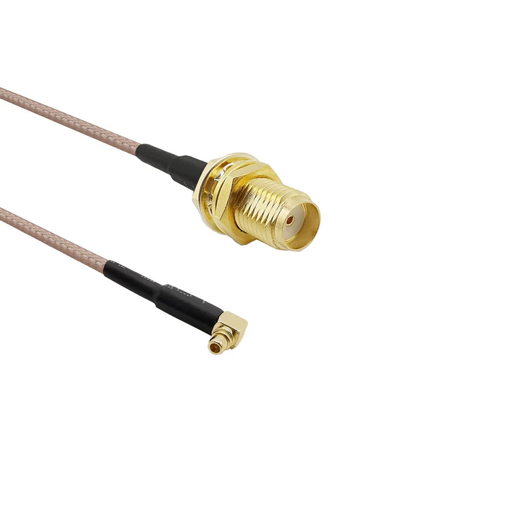 RF SMA мама к MMCX штекер прямоугольный ОТРЕЗОК кабеля RG316 разъем кабель в