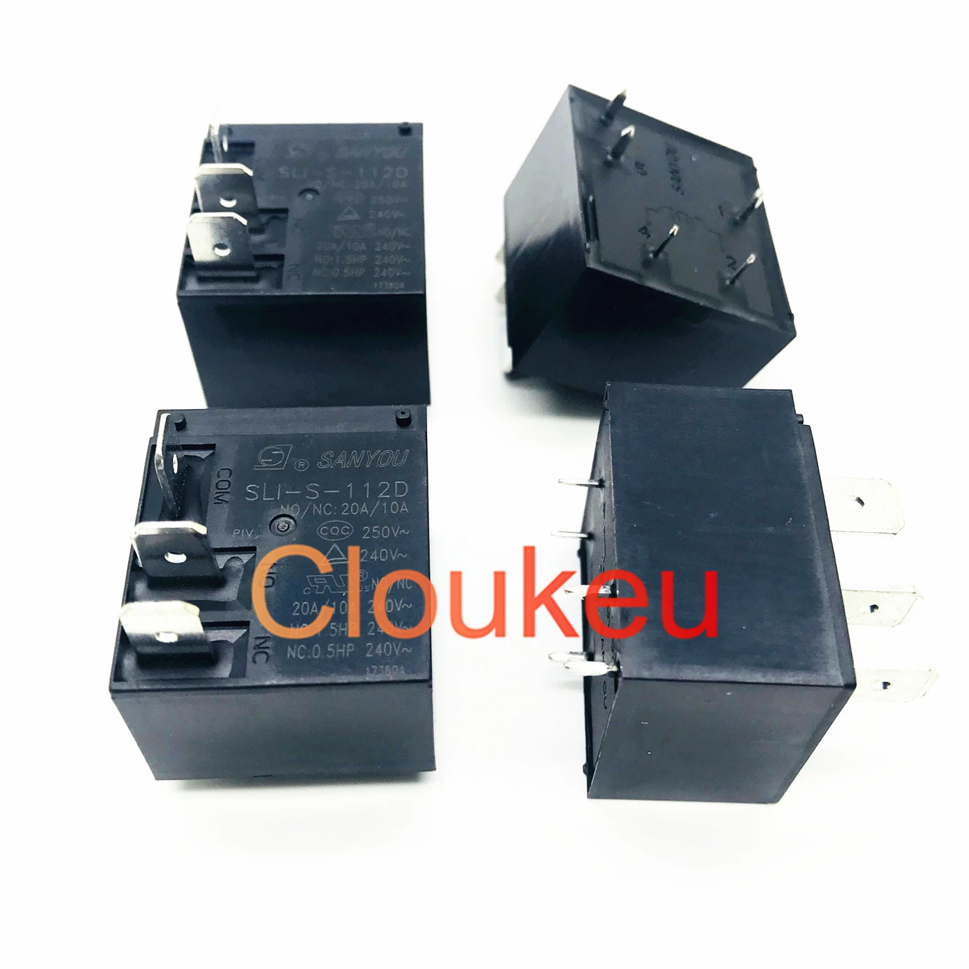 

Реле SLI-S-105D 112D 124D DC5V 12V 24V 20A 5pin, 20 шт.