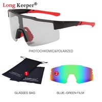 photochromic sunglasses men movement designer driving sun glasses mountain bicycle mirrored eyewear polarized sunglass with bag