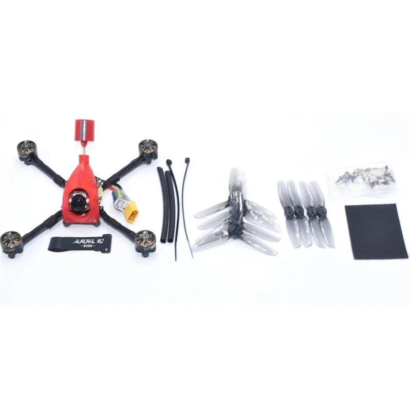

AuroraRC FUNNY125 2.5 Inch 3S Toothpick FPV Racing Drone PNP/BNF w/ F411 13A AIO Flight Controller 13A Blehli_ S (GH30) ESC