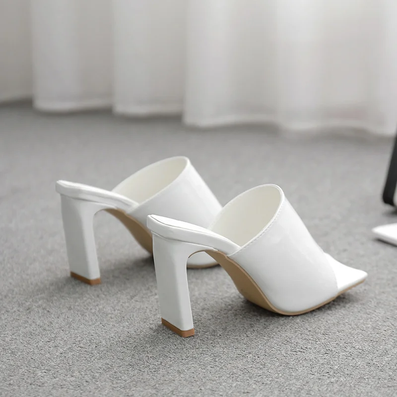 

35-42 2021 new sexy versatile flat heel shallow mouth Sandal