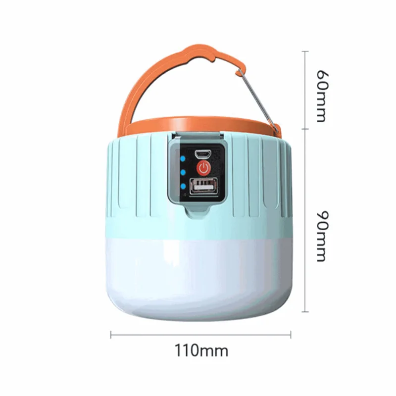 1 шт. светодиодный походный светильник USB Портативный ing PhoneCharge Солнечный CampingLantern